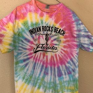 Tie dye Florida t shirt